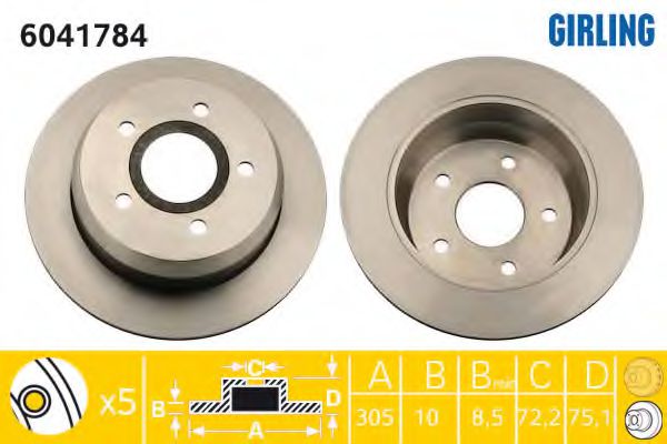 Disc frana