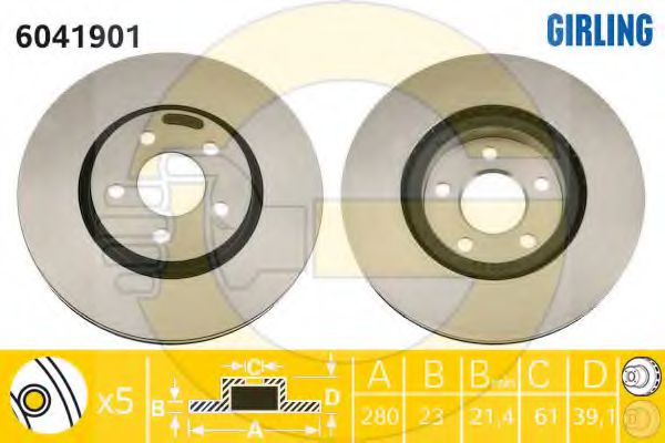 Disc frana