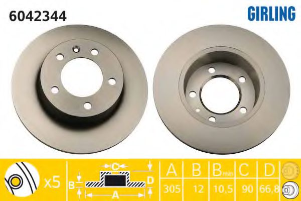 Disc frana