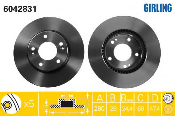 Disc frana