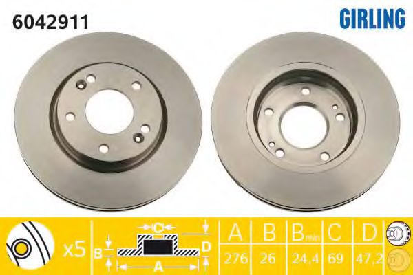 Disc frana