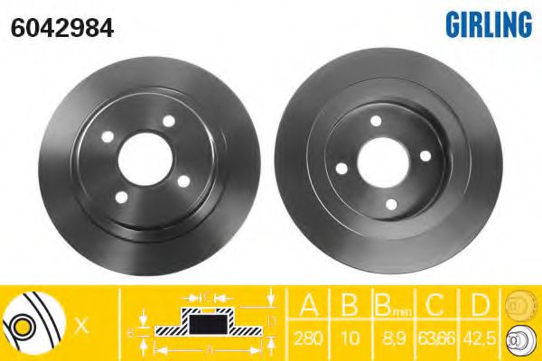 Disc frana