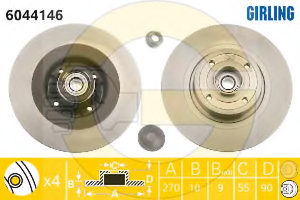 Disc frana