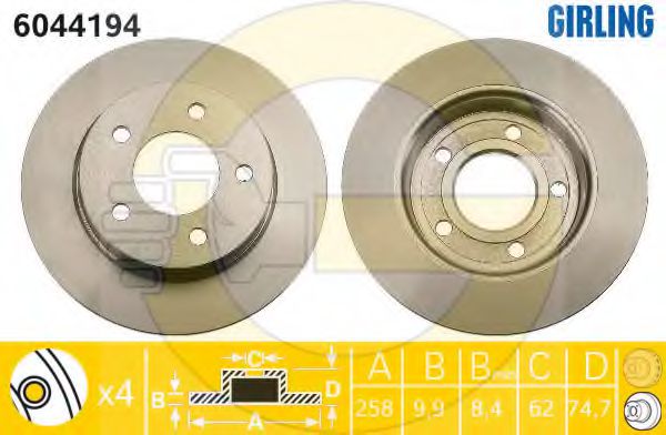 Disc frana