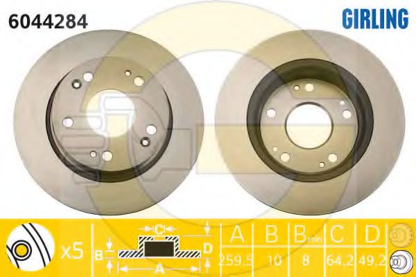 Disc frana