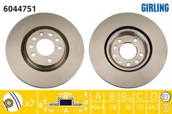 Disc frana