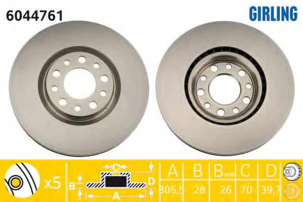 Disc frana