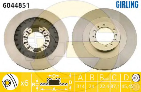 Disc frana