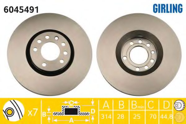 Disc frana