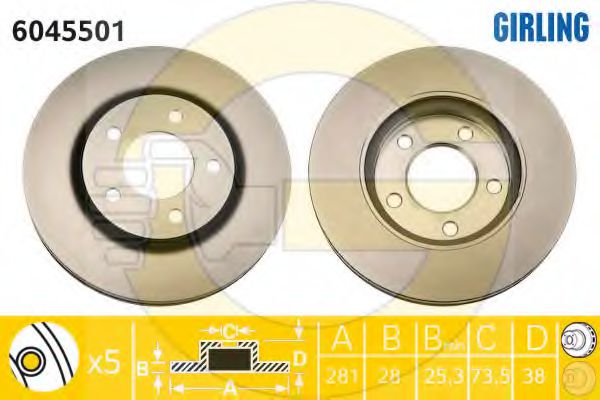 Disc frana