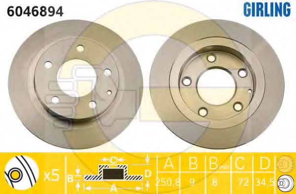 Disc frana