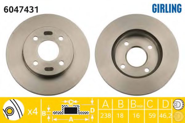 Disc frana