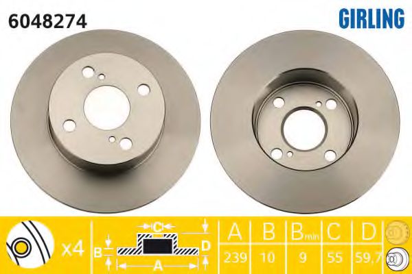 Disc frana