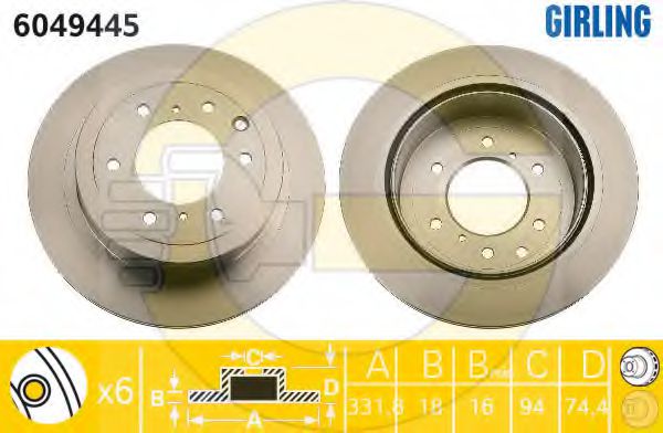 Disc frana