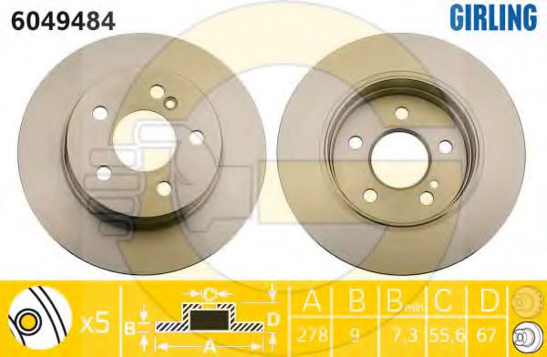 Disc frana