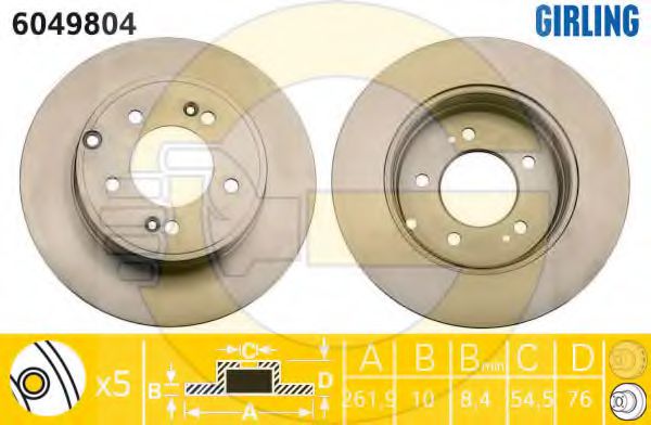 Disc frana