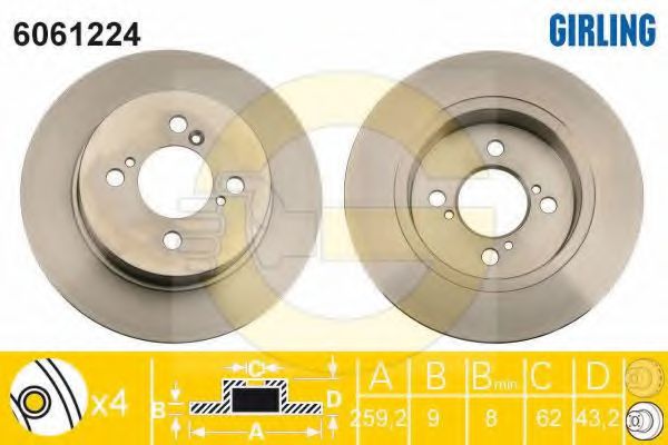 Disc frana