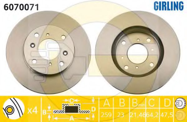 Disc frana