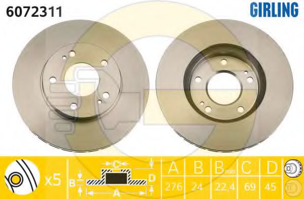 Disc frana