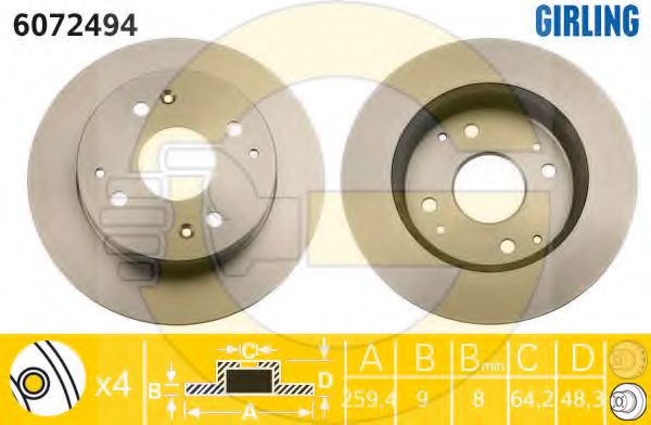 Disc frana