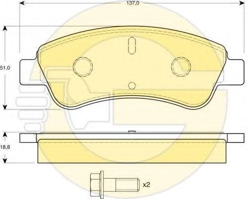 Set frana, frana disc