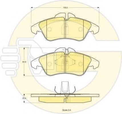 Set frana, frana disc