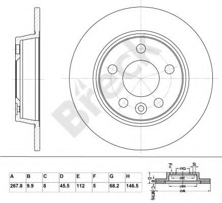 Disc frana