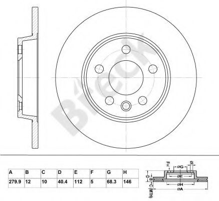 Disc frana