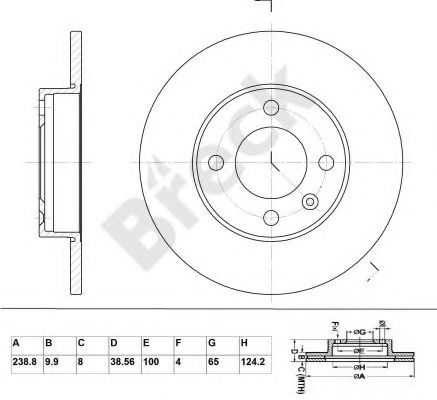 Disc frana