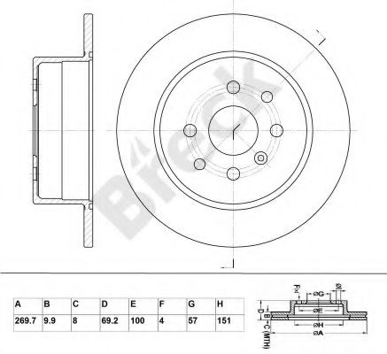 Disc frana