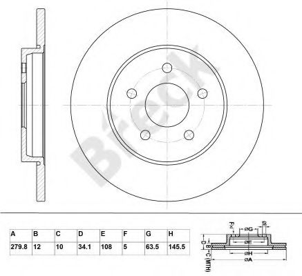 Disc frana