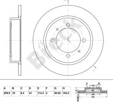 Disc frana