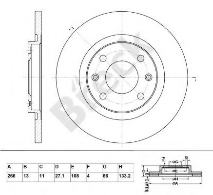 Disc frana