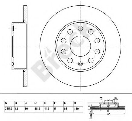 Disc frana