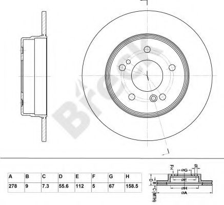 Disc frana