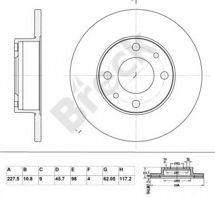 Disc frana