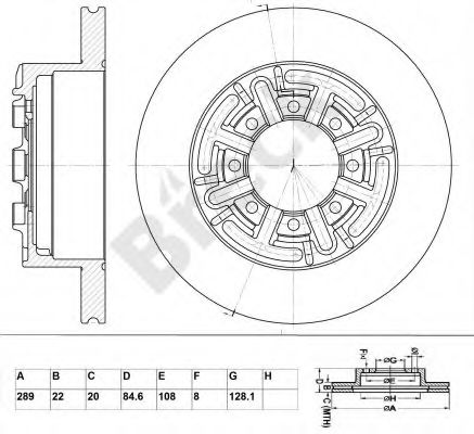 Disc frana