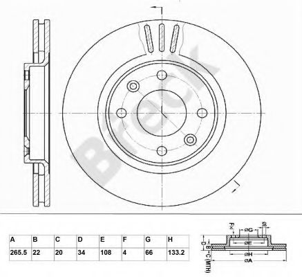 Disc frana