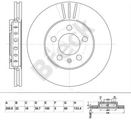 Disc frana