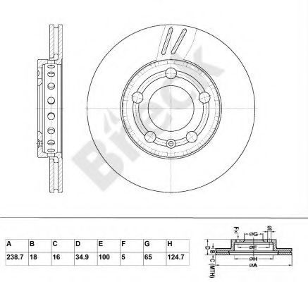 Disc frana