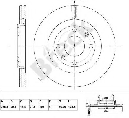 Disc frana