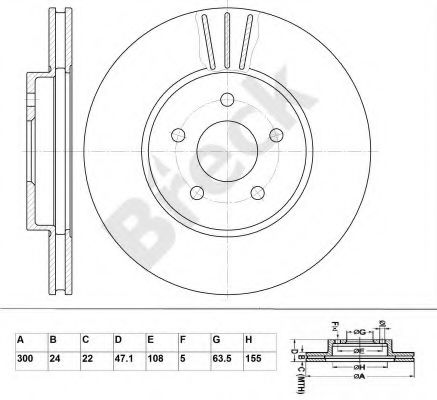 Disc frana