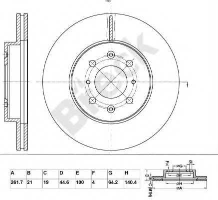 Disc frana