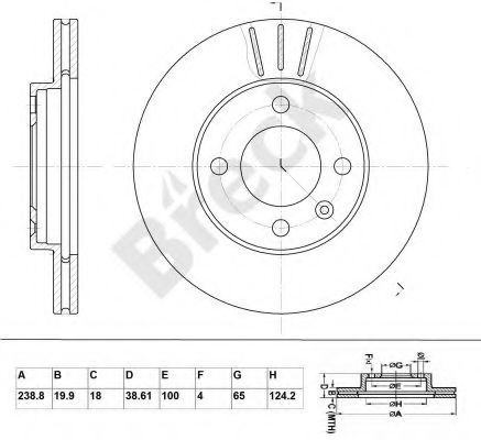 Disc frana