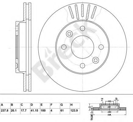 Disc frana