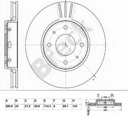 Disc frana