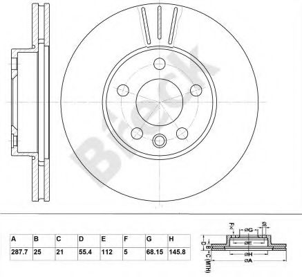 Disc frana