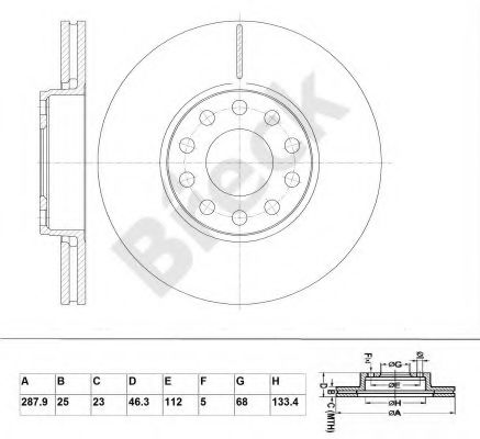 Disc frana