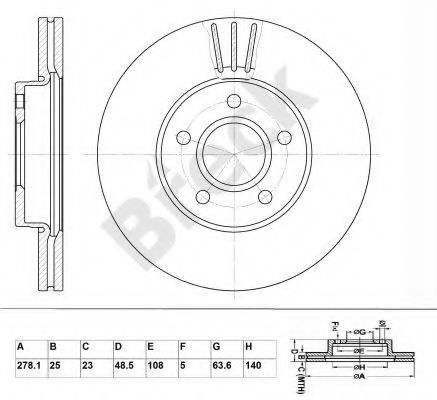 Disc frana