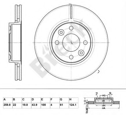 Disc frana